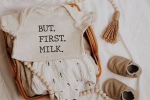 But First Milk Infant Onesie Bodysuit