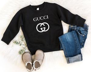 Gucci Designer Inspired Toddler Graphic Sweatshirt