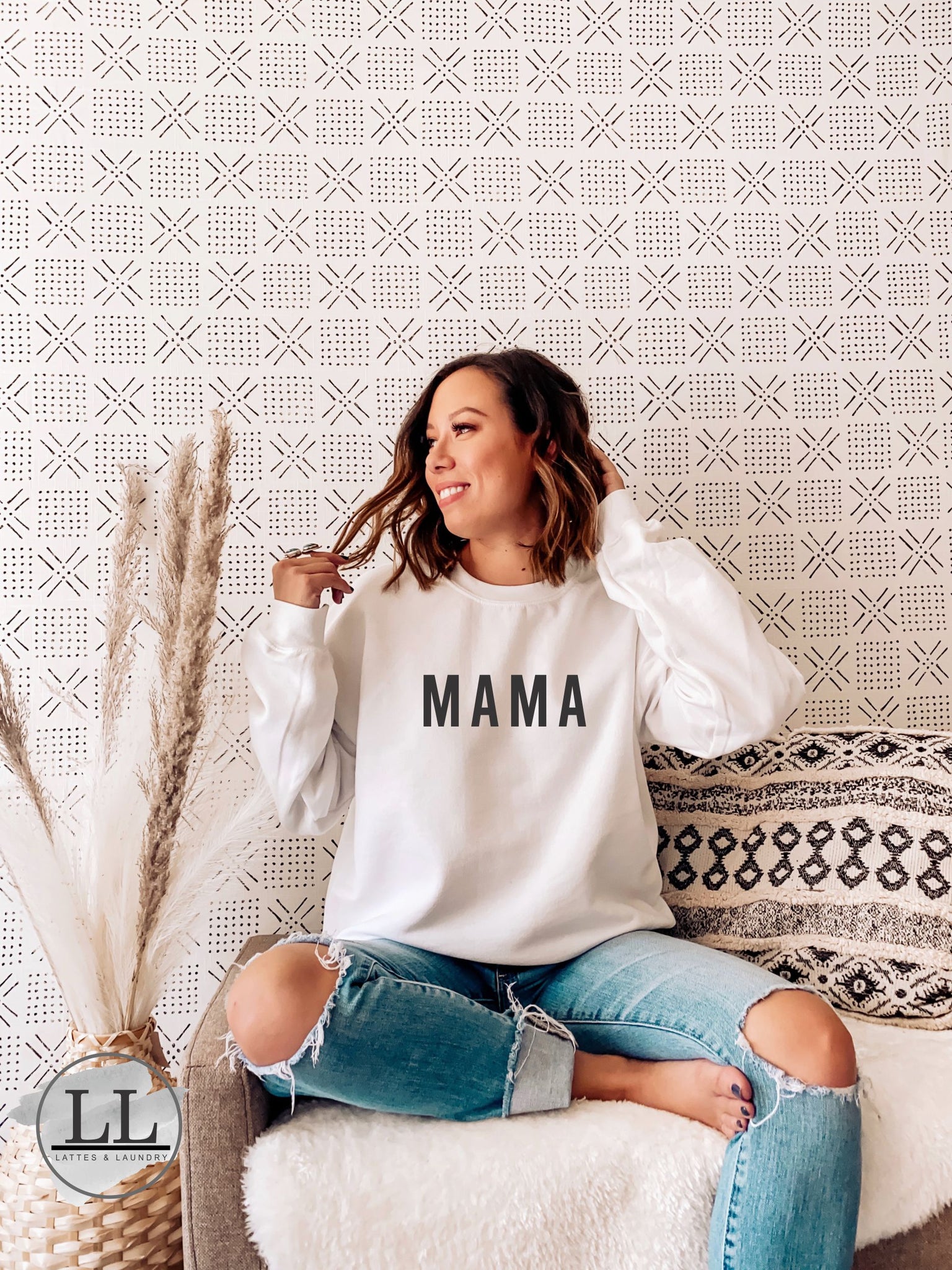 Mama Modern Graphic Sweatshirt