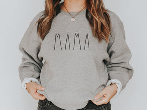 Mama Rae Dunn Inspired Graphic Sweatshirt