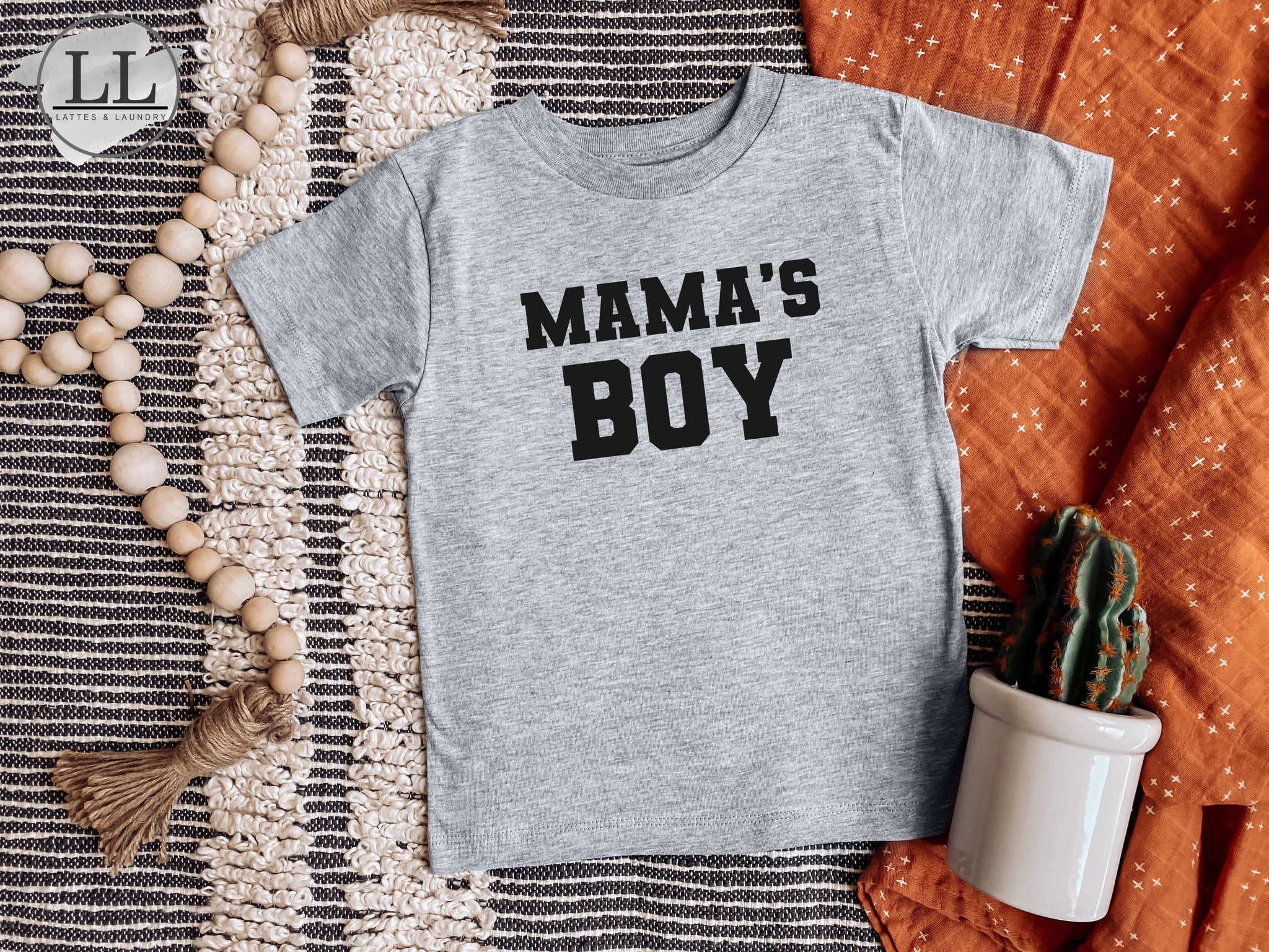 Mama's Boy Toddler Graphic Tee