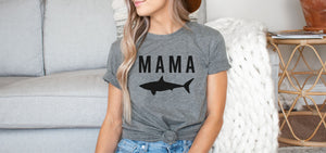 Mama Shark Graphic Tee