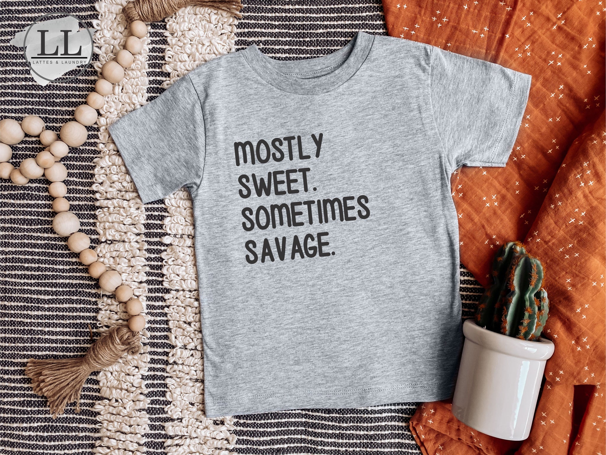 Mostly Sweet Sometimes Savage Toddler Graphic Tee