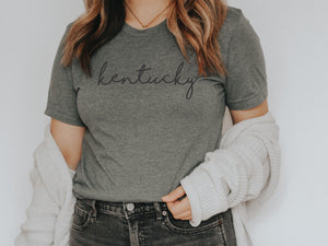 Custom Personalized City/State Graphic Tee